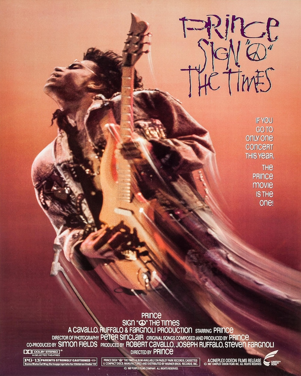 ICFS presents Prince: Sign 'O' The Times (1987) | Proctors
