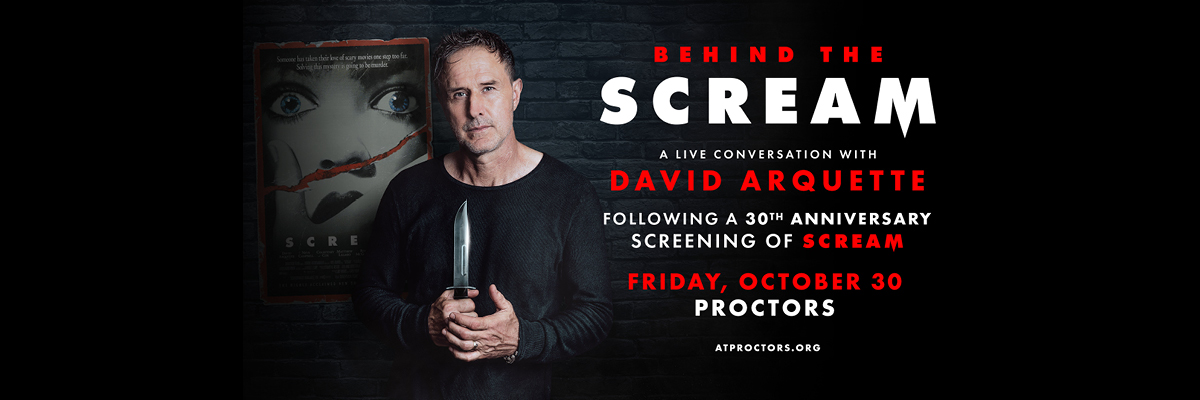 Behind The Scream: A Live Conversation with David Arquette - following a 30th anniversary screening of SCREAM