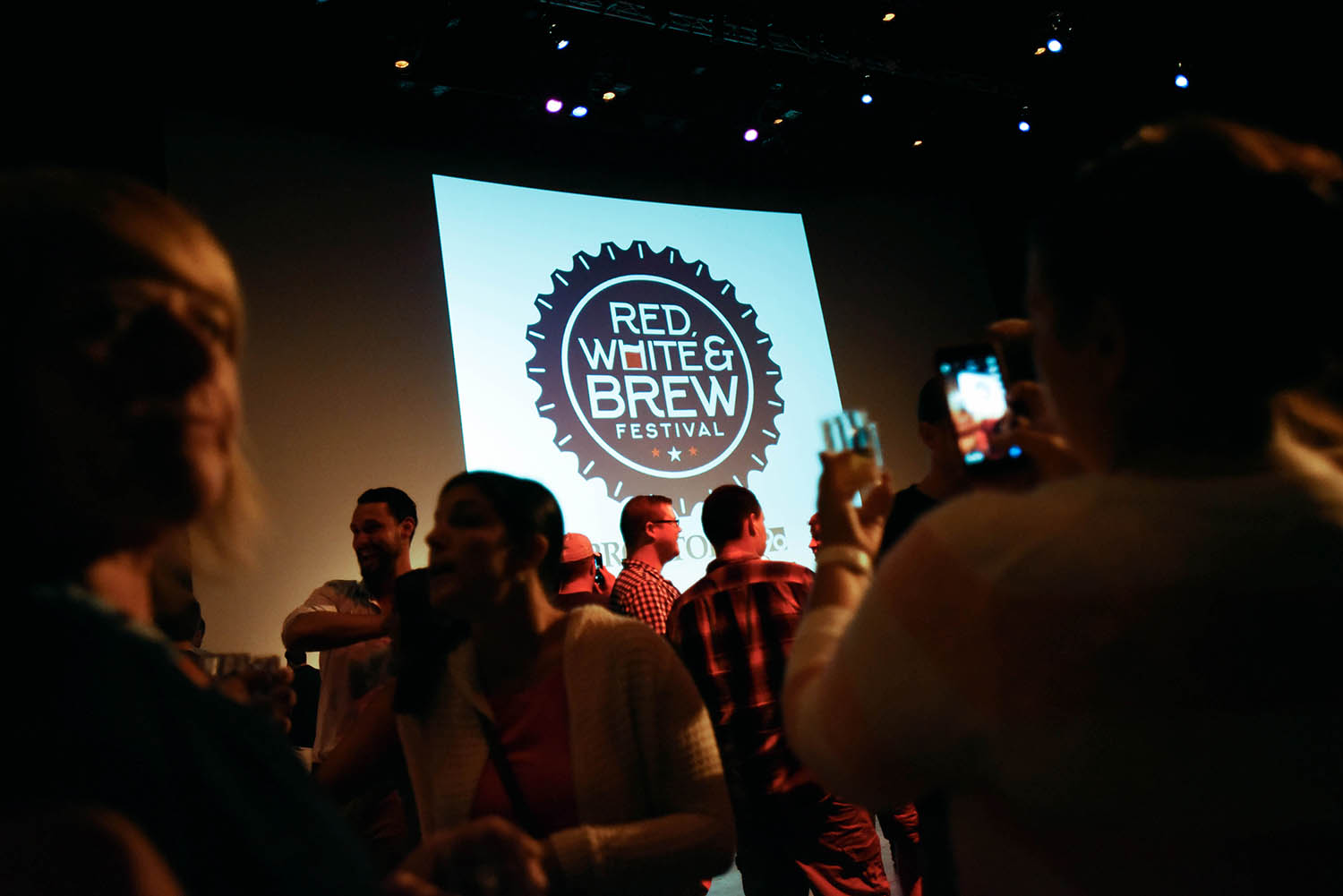 Hundreds of people kicked off their July 4th holiday weekend at Red, White & Brew at Proctors Friday, June 30, 2017.